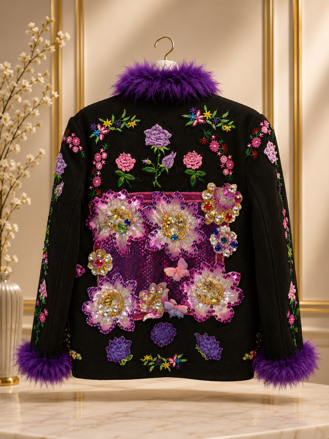 CHAQUETA JARDÍN AMATISTA IMPERIAL
