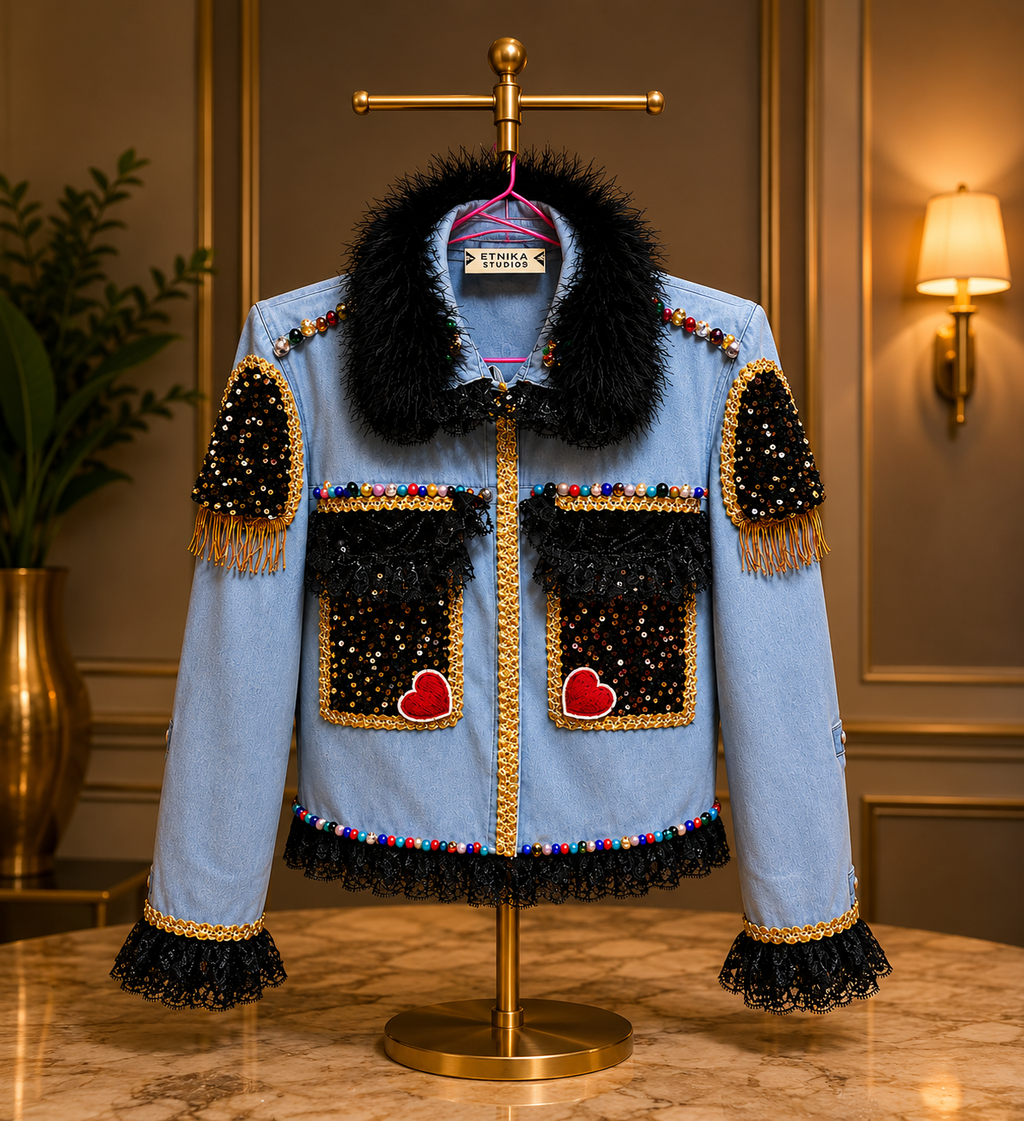 CHAMARRA “CORAZÓN NOIR IMPERIAL”